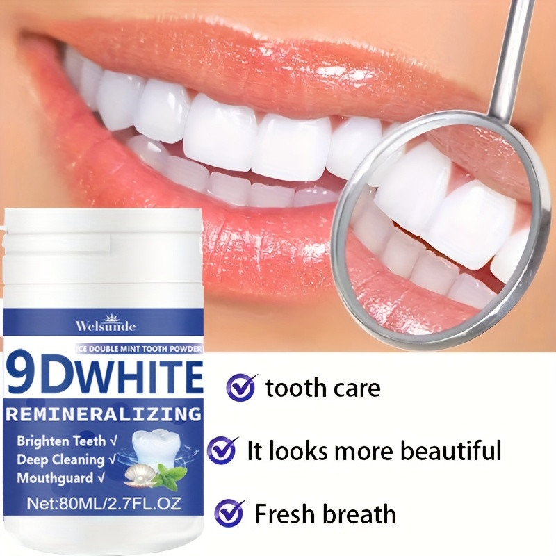 Teeth Whitening Co - 9D Beyazlatıcı Hidroksiapatit Diş Tozu, Diş