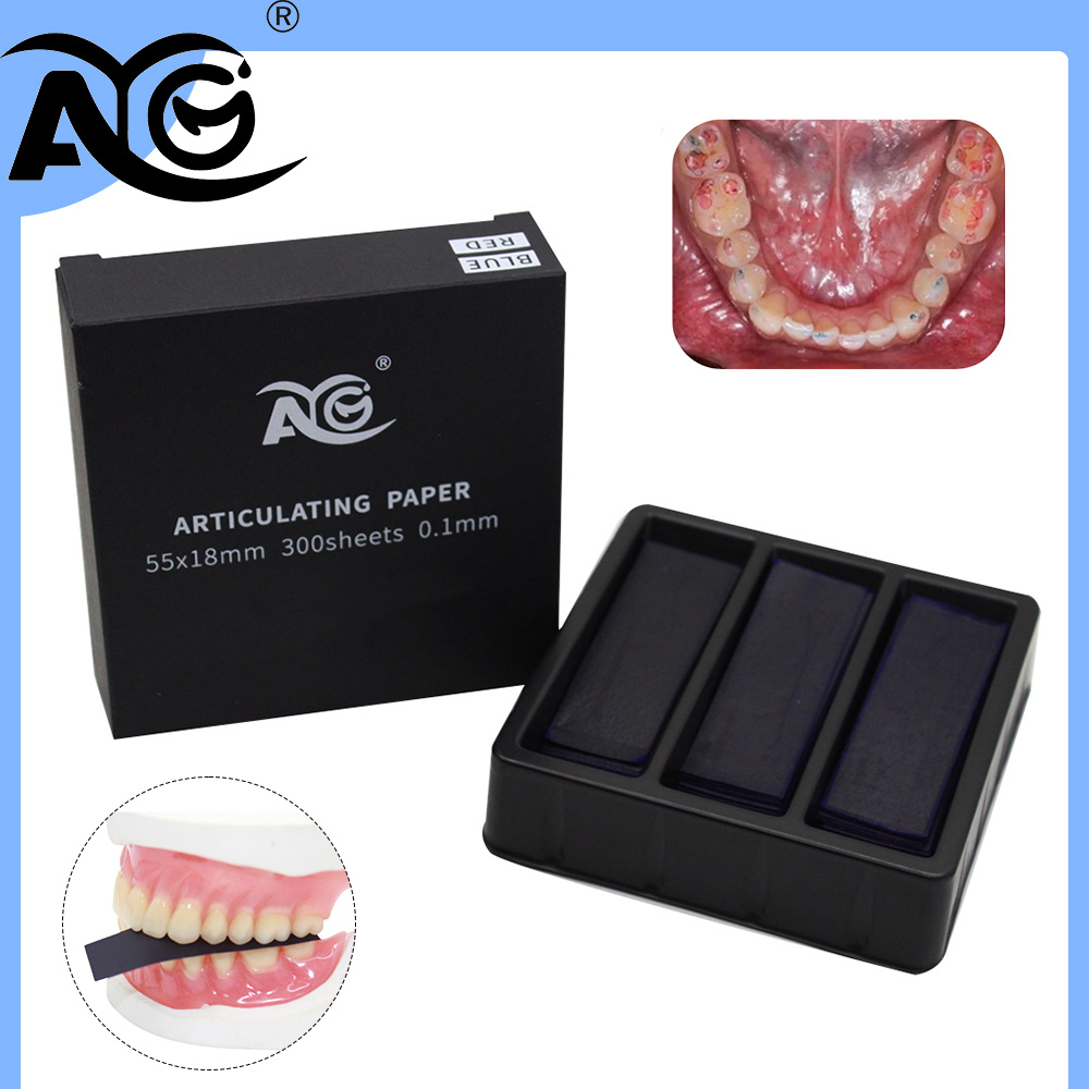 Teeth Whitening Street - AG 300 Yaprak/Kutu Diş Artikülasyon Kağıdı