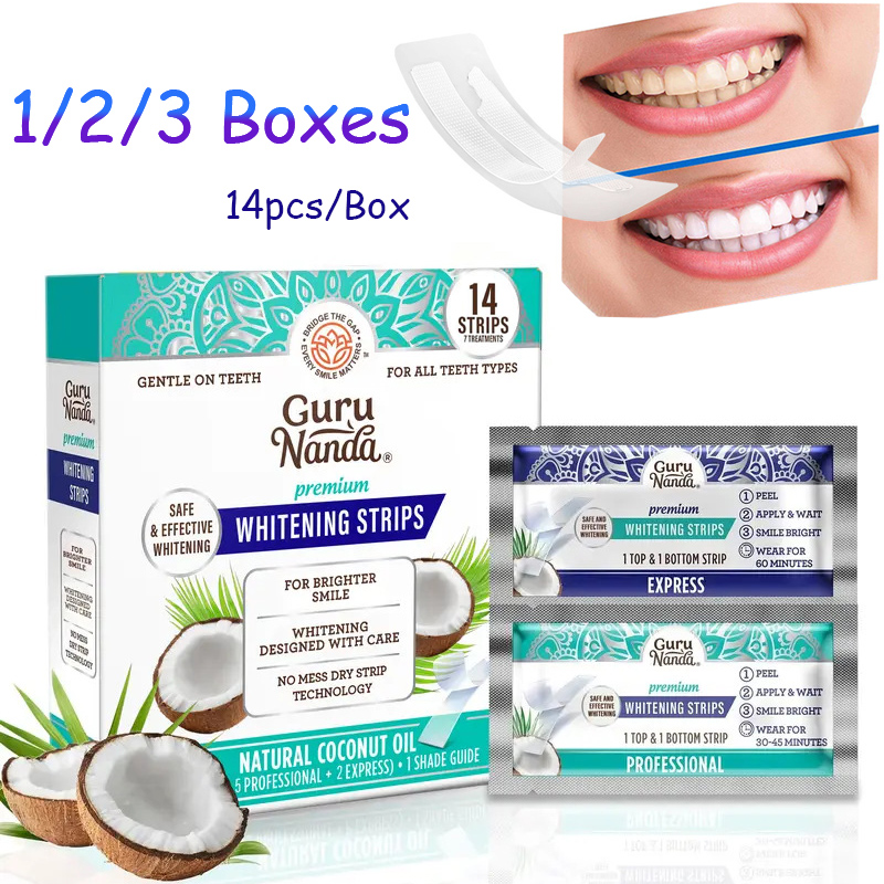 Teeth Whitening Street - 14 adet/kutu Hindistan Cevizi Yağı Diş