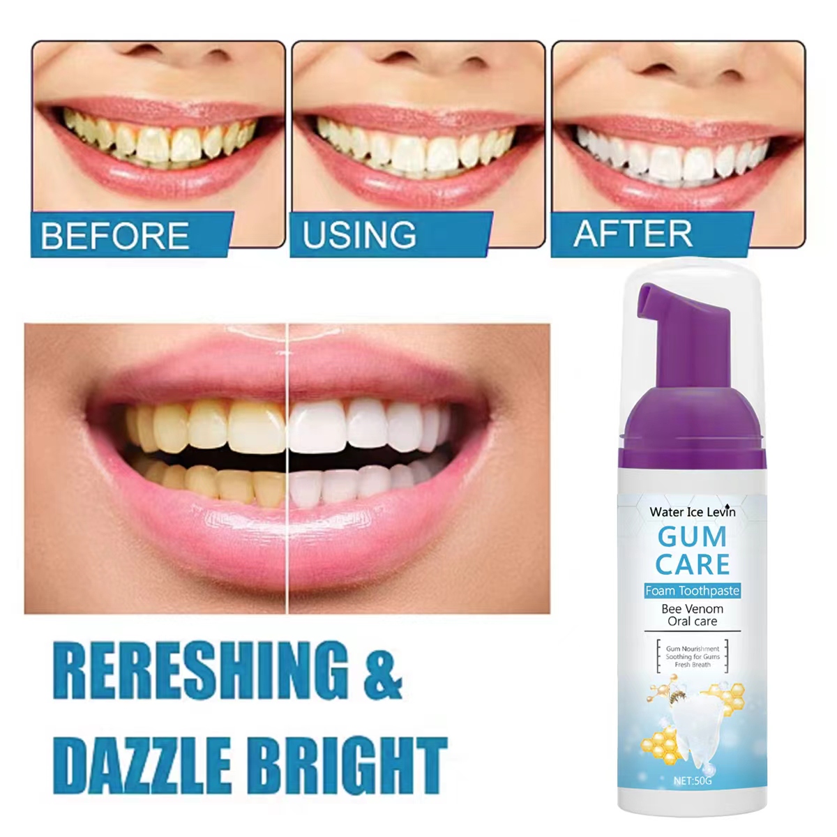 Arı Zehiri ve Ksilitol İçeren  - Teeth Whitening Xylitol Gum incelemesi ve fiyatı