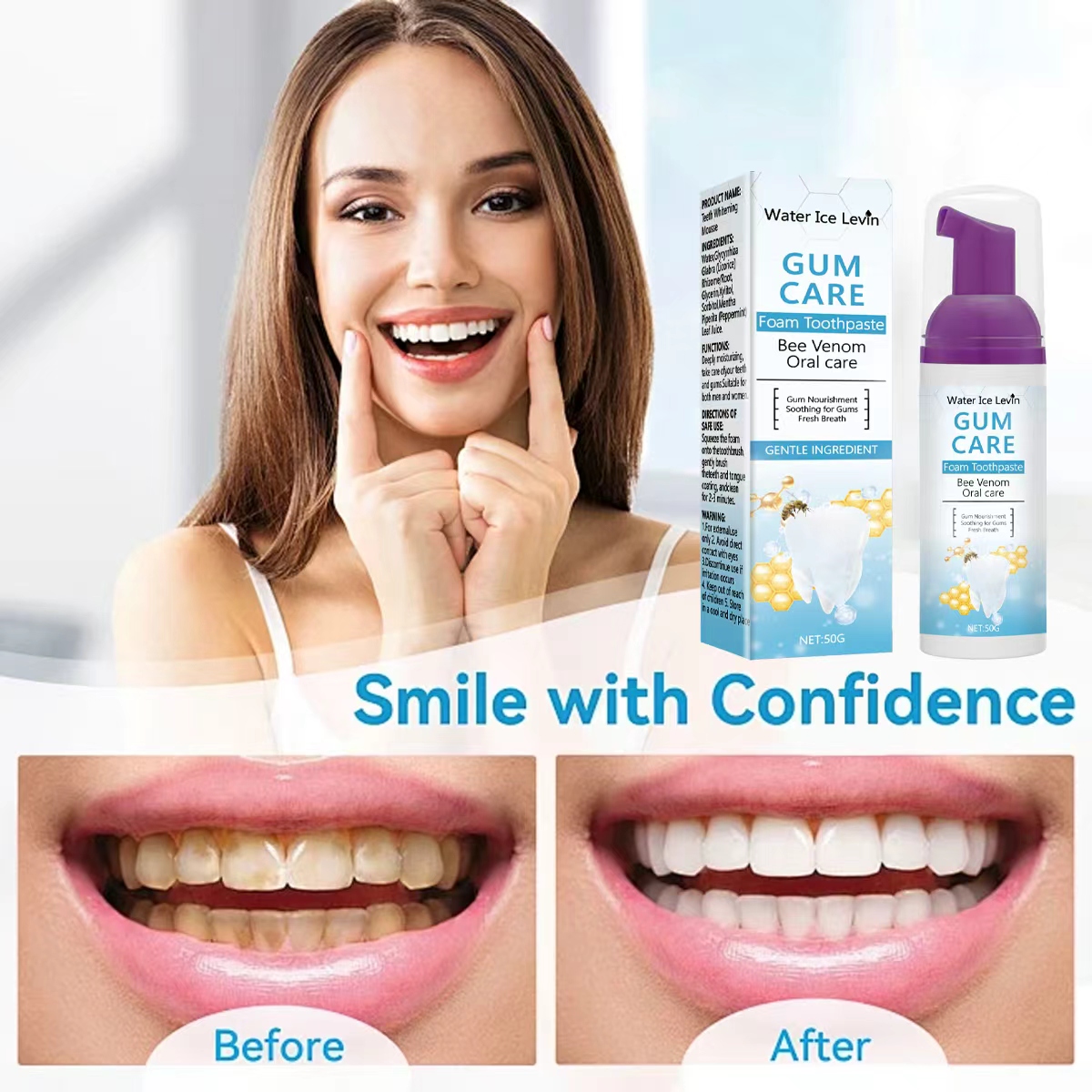 Arı Zehiri ve Ksilitol İçeren  - Teeth Whitening Xylitol Gum incelemesi ve fiyatı