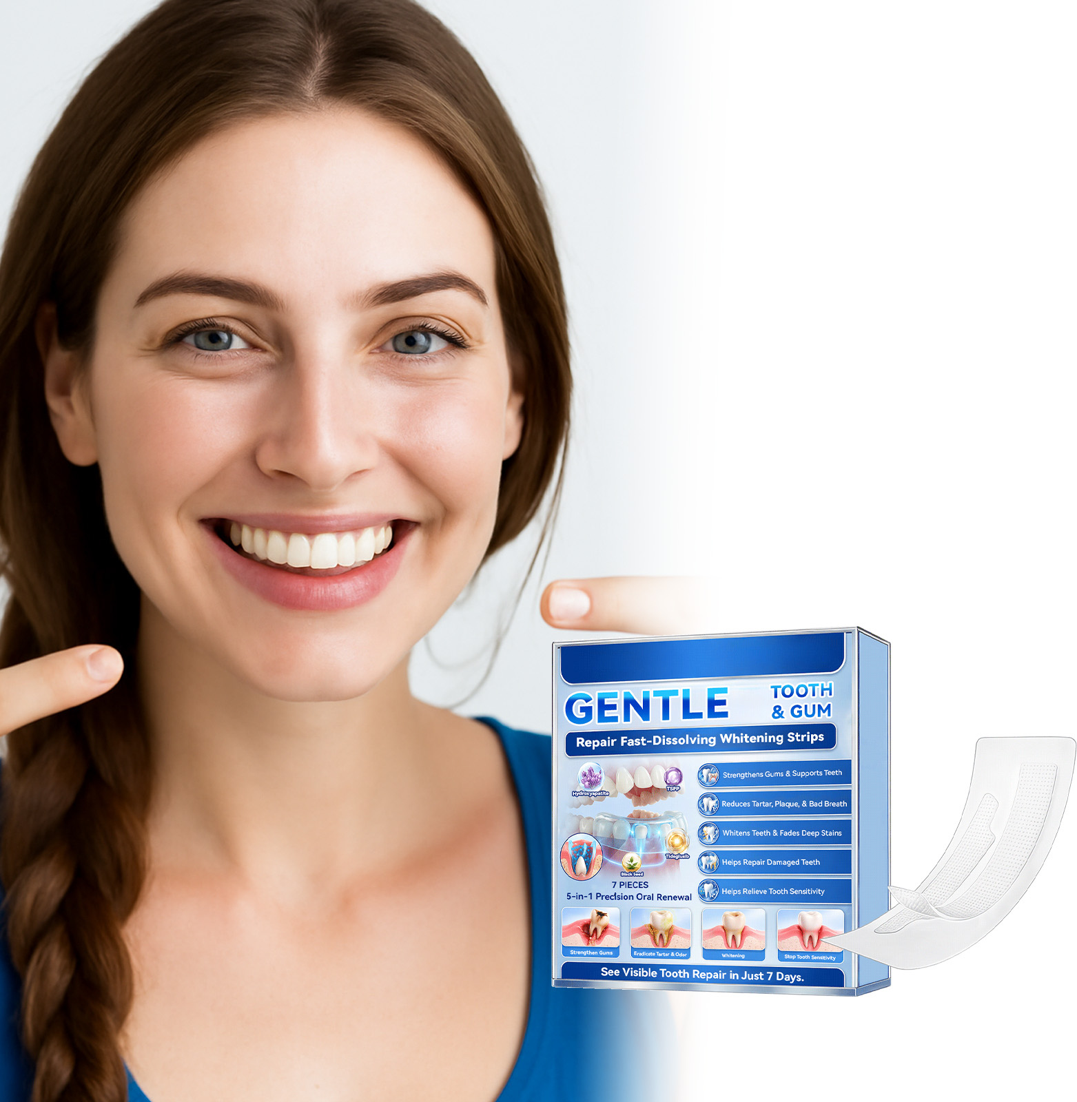 Diş Beyazlatma Bantları Hızlı  - Teeth Whitening Fast incelemesi ve fiyatı