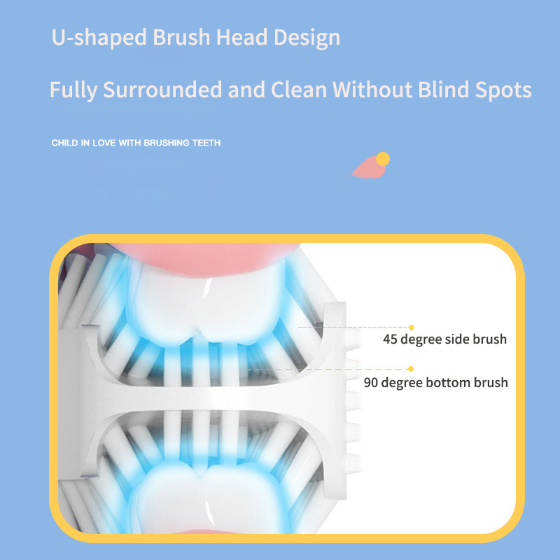 U şekilli Sonic elektrikli diş - Teeth Whitening With Blue Light incelemesi ve fiyatı