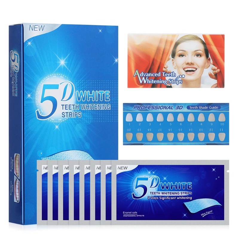 5D diş beyazlatma şeritleri 56 - Teeth Whitening Gel Refills incelemesi ve fiyatı