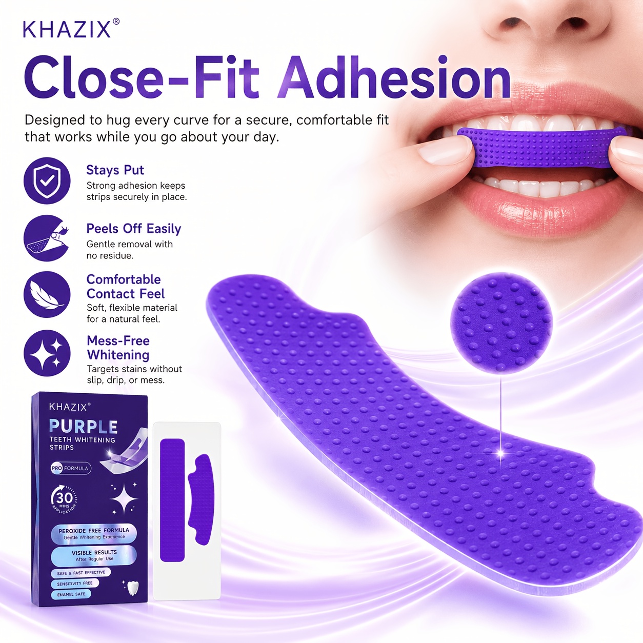 1/10 çift Mor Diş Beyazlatma Ş - Teeth Whitening Street incelemesi ve fiyatı